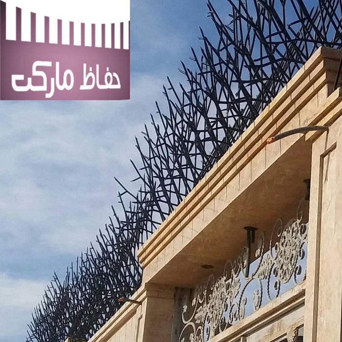 حفاظ تیز و برنده دیوار میله ای