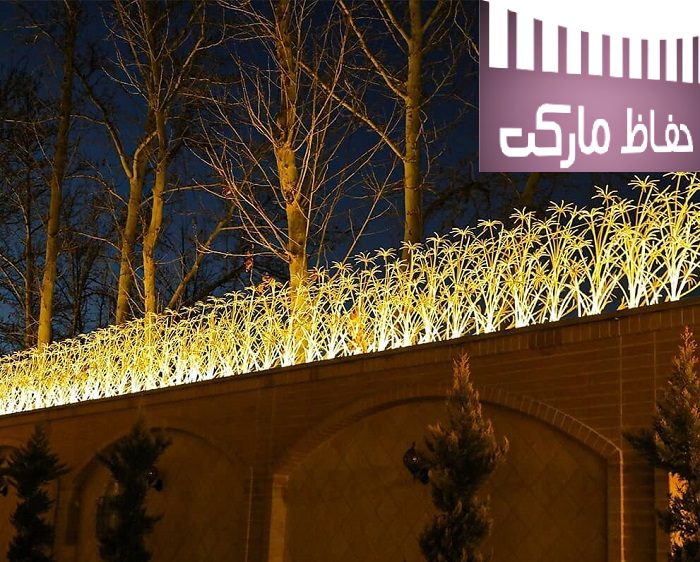 محافظ دیوار گل دار