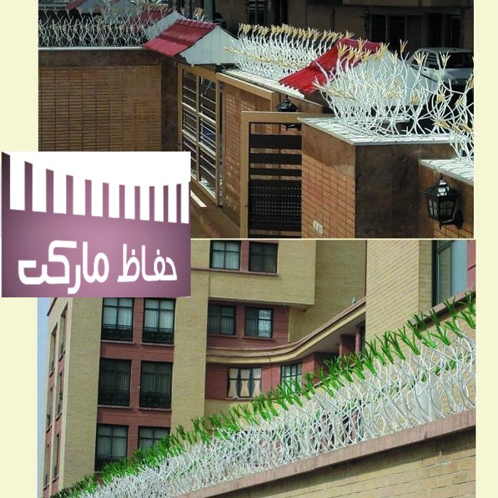 نرده فلزی دیوار