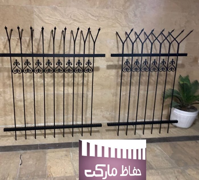نرده نیزه ای دیوار