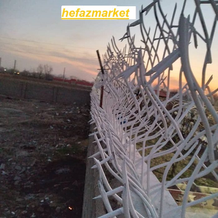 تولید و نصب حفاظ آهنی شاخ گوزنی با رنگ الکترواستاتیکی