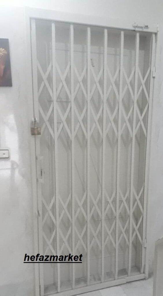 قیمت هر متر درب محافظ آکاردئونی