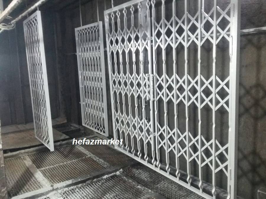 حفاظ آکاردئونی با رنگ سفید