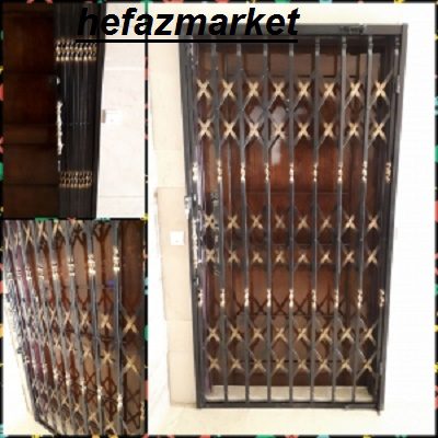 حفاظ آکاردئونی درب منزل