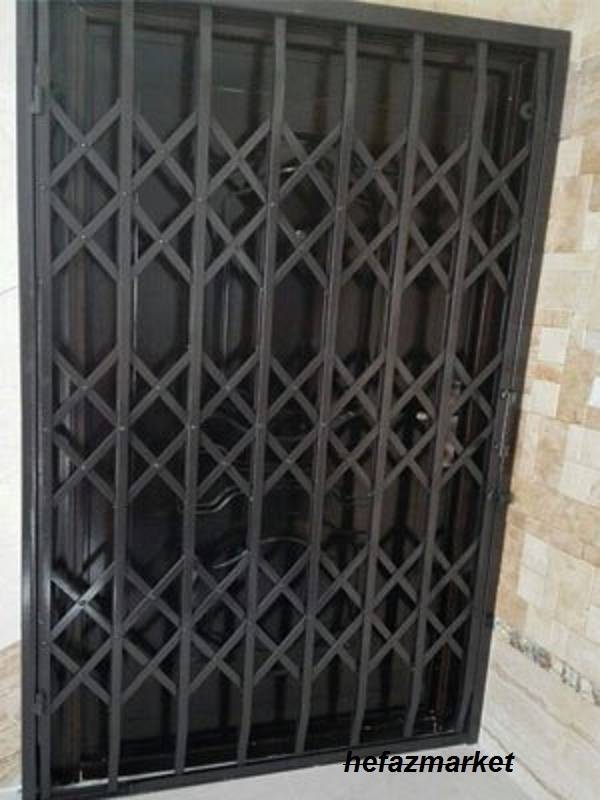 درب کشویی حفاظ (درب آکاردئونی)