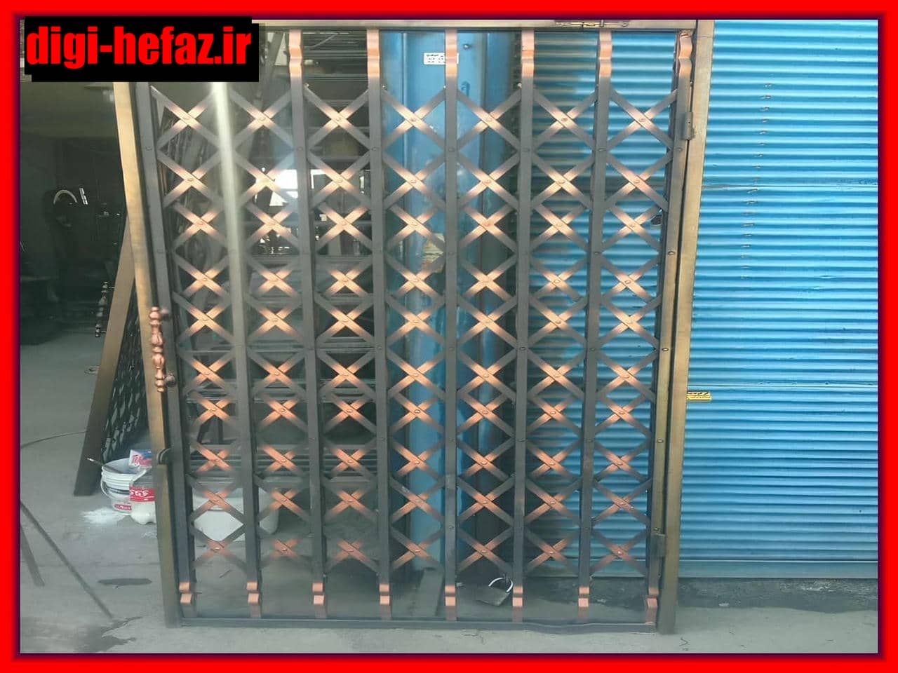 نرده های کشویی آکاردئونی: زیبایی و امنیت