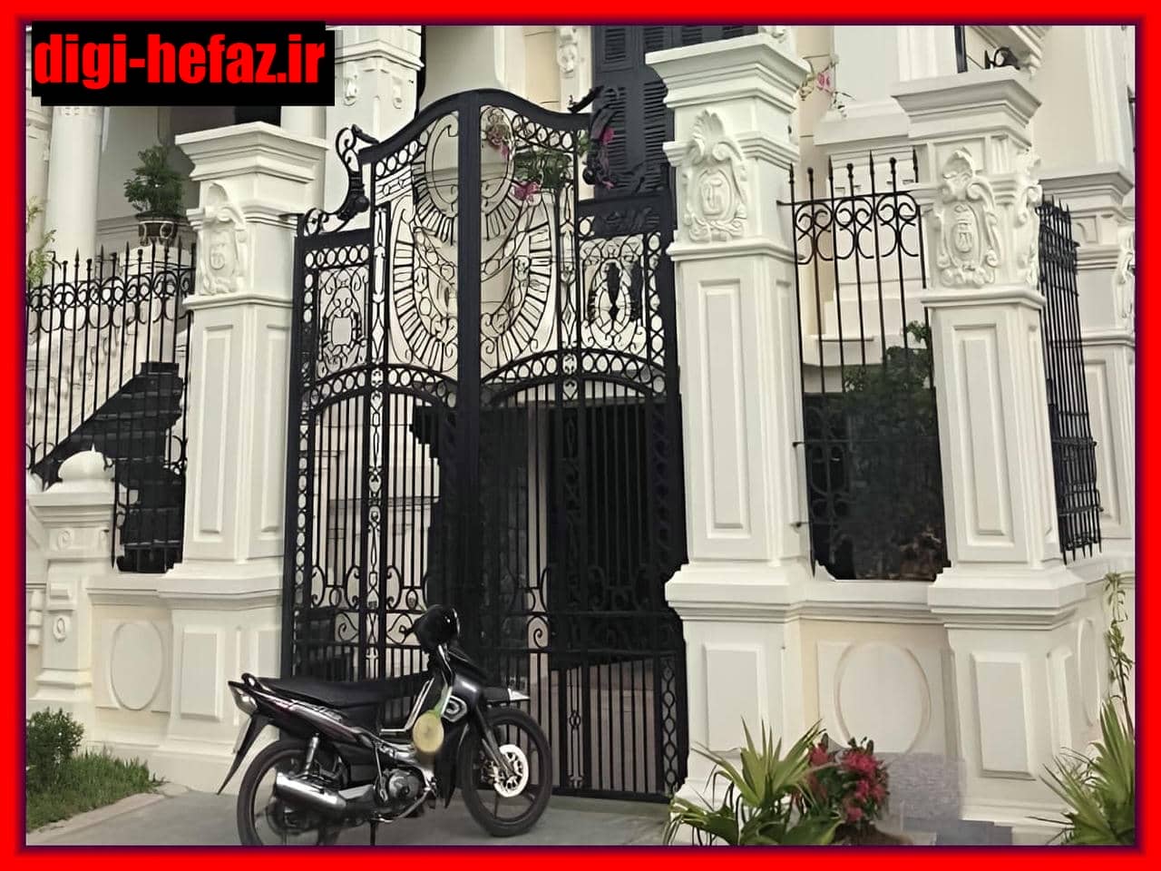 طرح‌های متنوع درب ورودی فلزی و آهنی