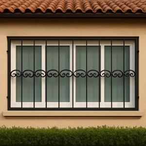 حفاظ پنجره مدل نعل اسبی یا قلوه ای