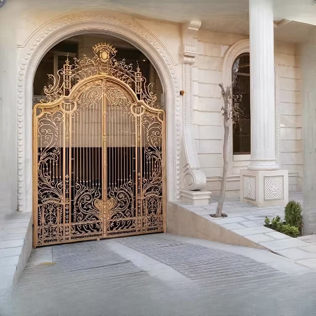 درب فرفورژه ویلا درب فرفورژه ویلا