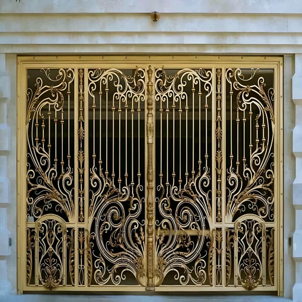 elysee-door-wrought-iron-cz درب حیاط با پوشش گالوانیزه