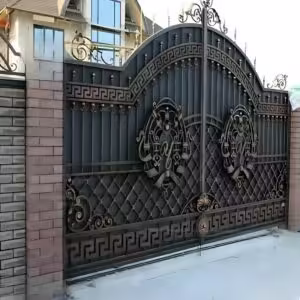 درب حیاط لاکچری فلزی