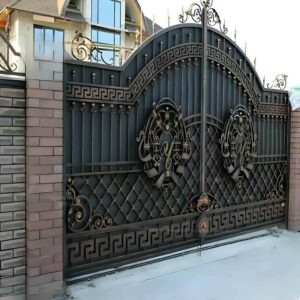 درب حیاط لاکچری فلزی