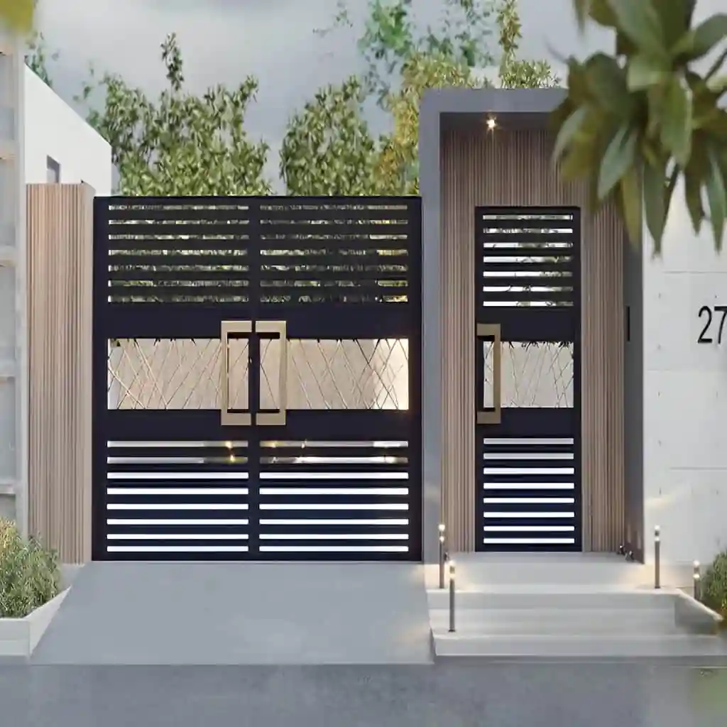 ساخت درب فرفورژه مدرن