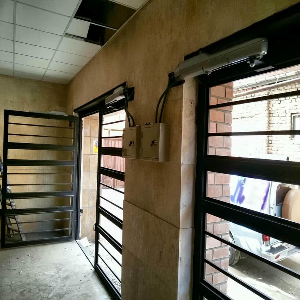 کارخانه جک درب پارکینگ موتور قوی در قزوین