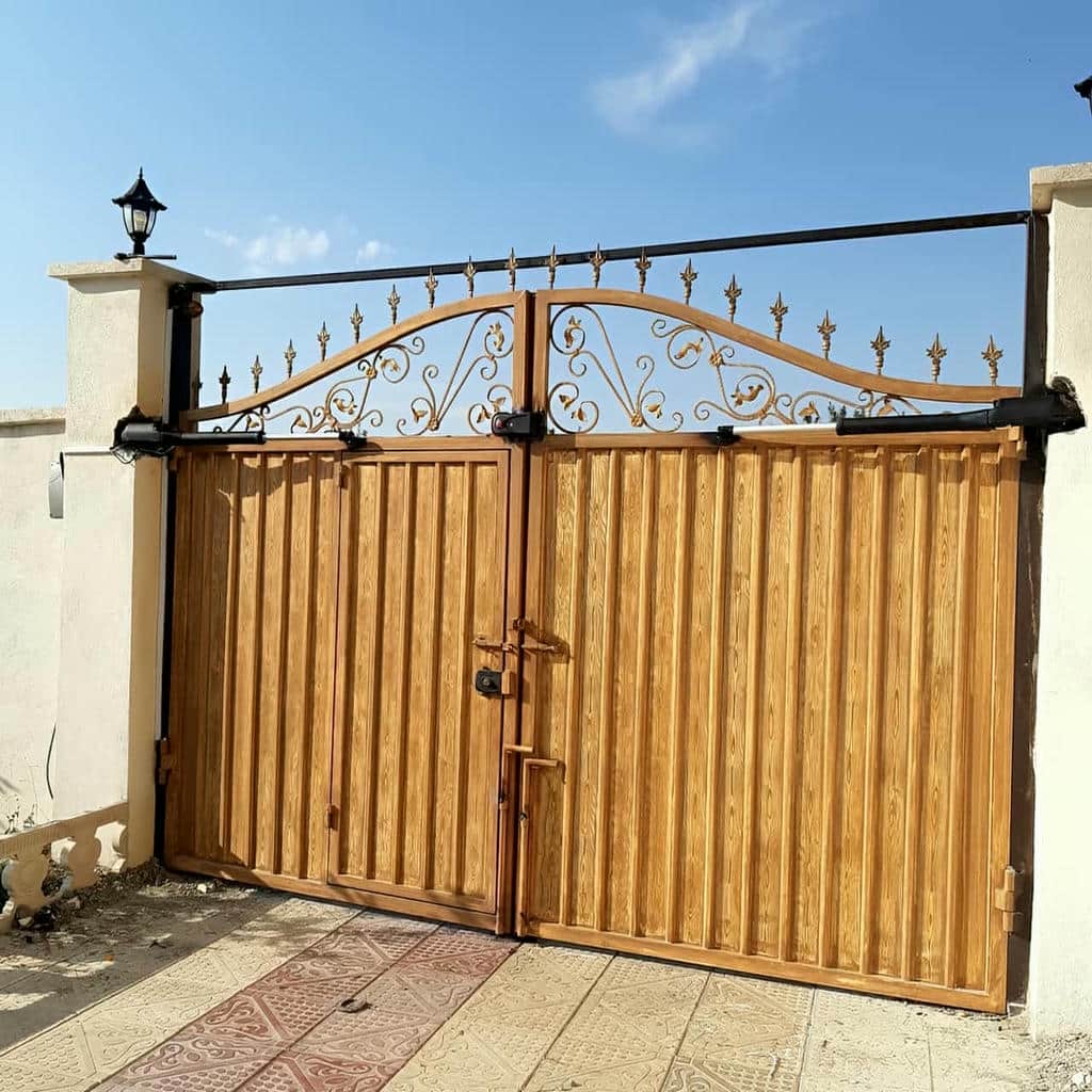 نصب جک درب پارکینگ اتوماتیک در اندیشه