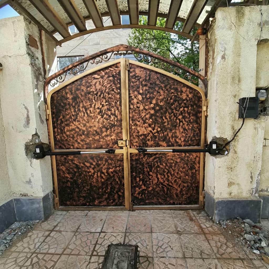 قیمت جک درب پارکینگ وزن هر لنگه در شیراز
