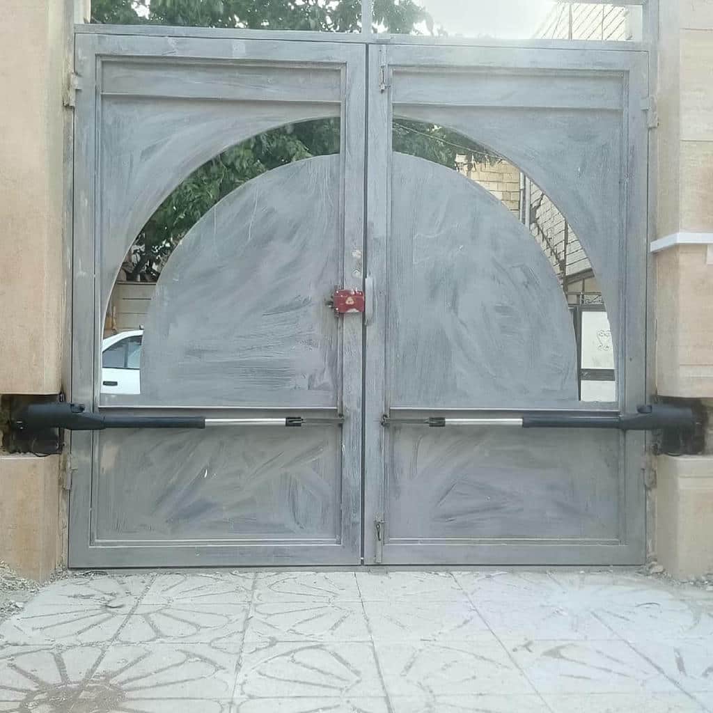 خرید جک درب پارکینگ بازویی دو لنگه در شهرکرد