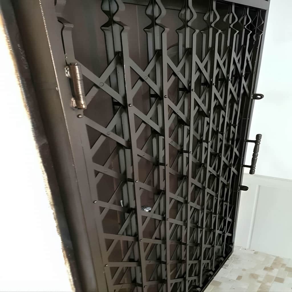 قیمت درب آکاردئونی سه گل در آبسرد