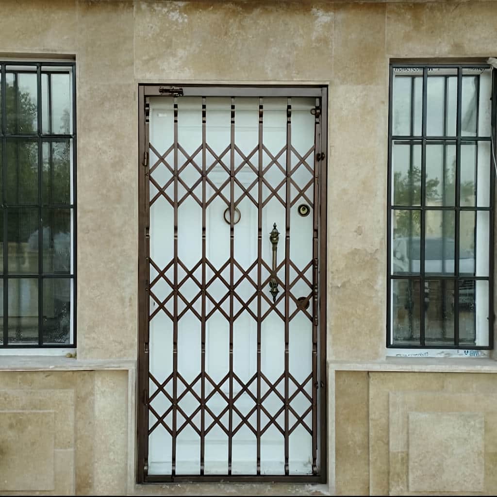 نصب درب آکاردئئونی چهارگل در اندیشه