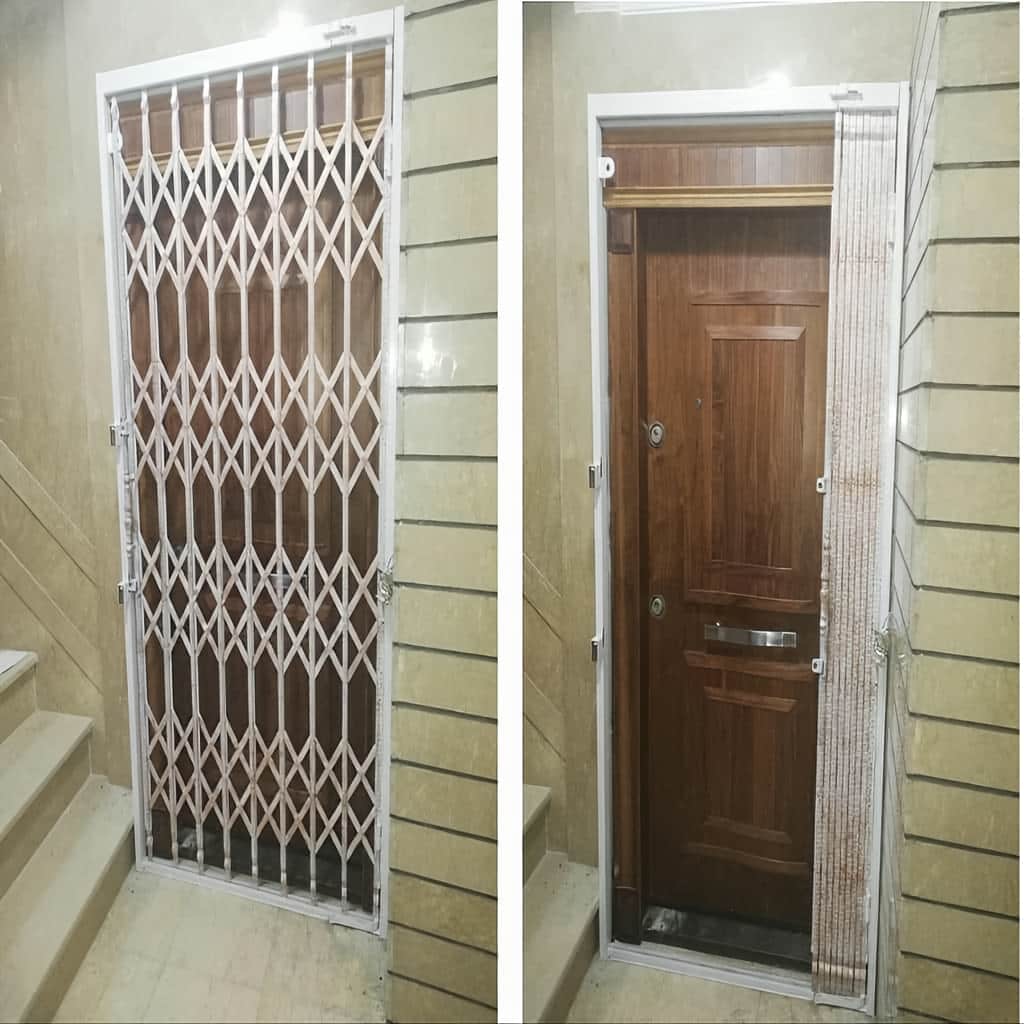 خرید درب آکاردئونی دوگل در محمودآباد