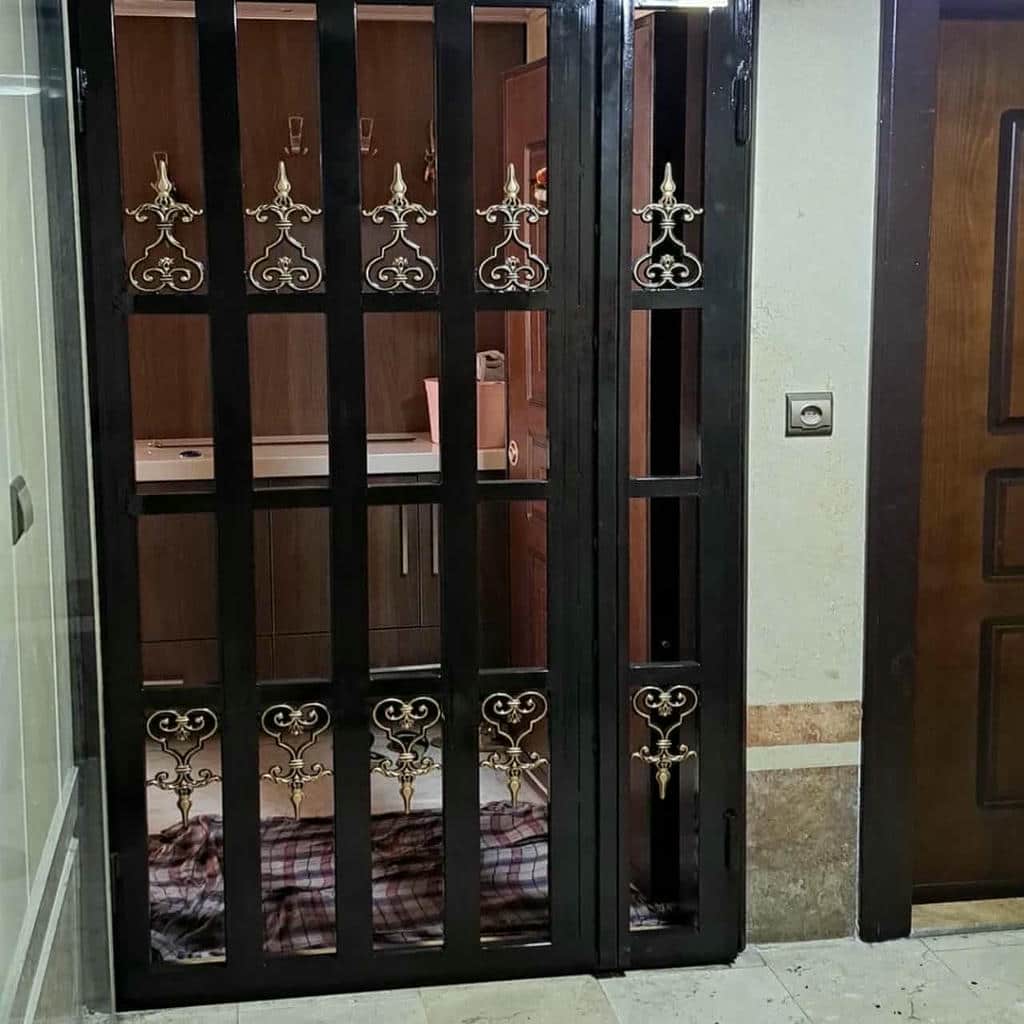 قیمت درب آکاردئونی سه گل در پردیس