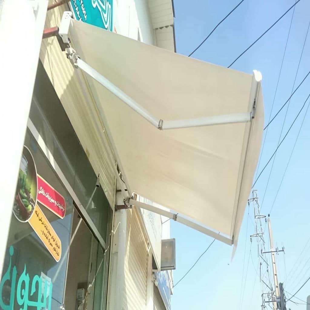 خرید سایبان برقی بازویی اتوماتیک ضدآب در اراک