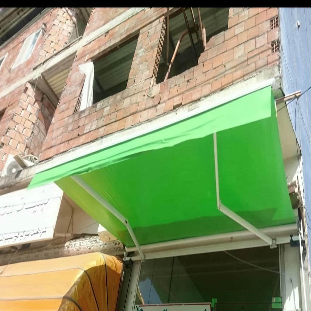 سایبان برقی بازویی اتوماتیک در ایرانشهر