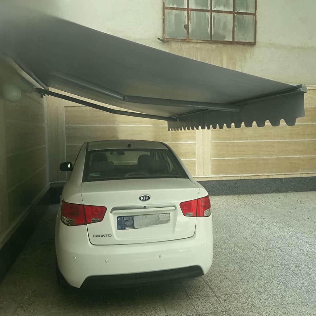 سایبان برقی بازویی اتوماتیک در آمل