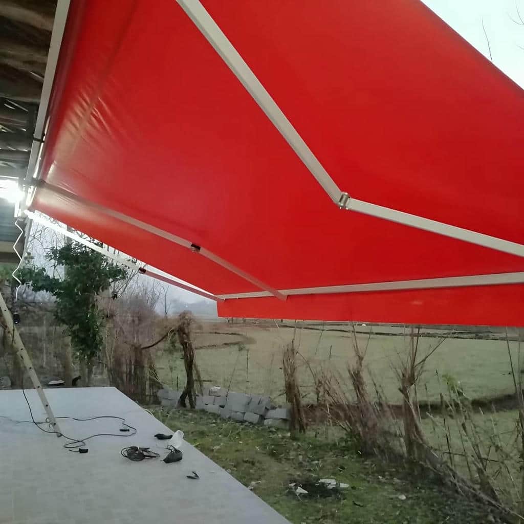 سایبان برقی بازویی اتوماتیک در کردان
