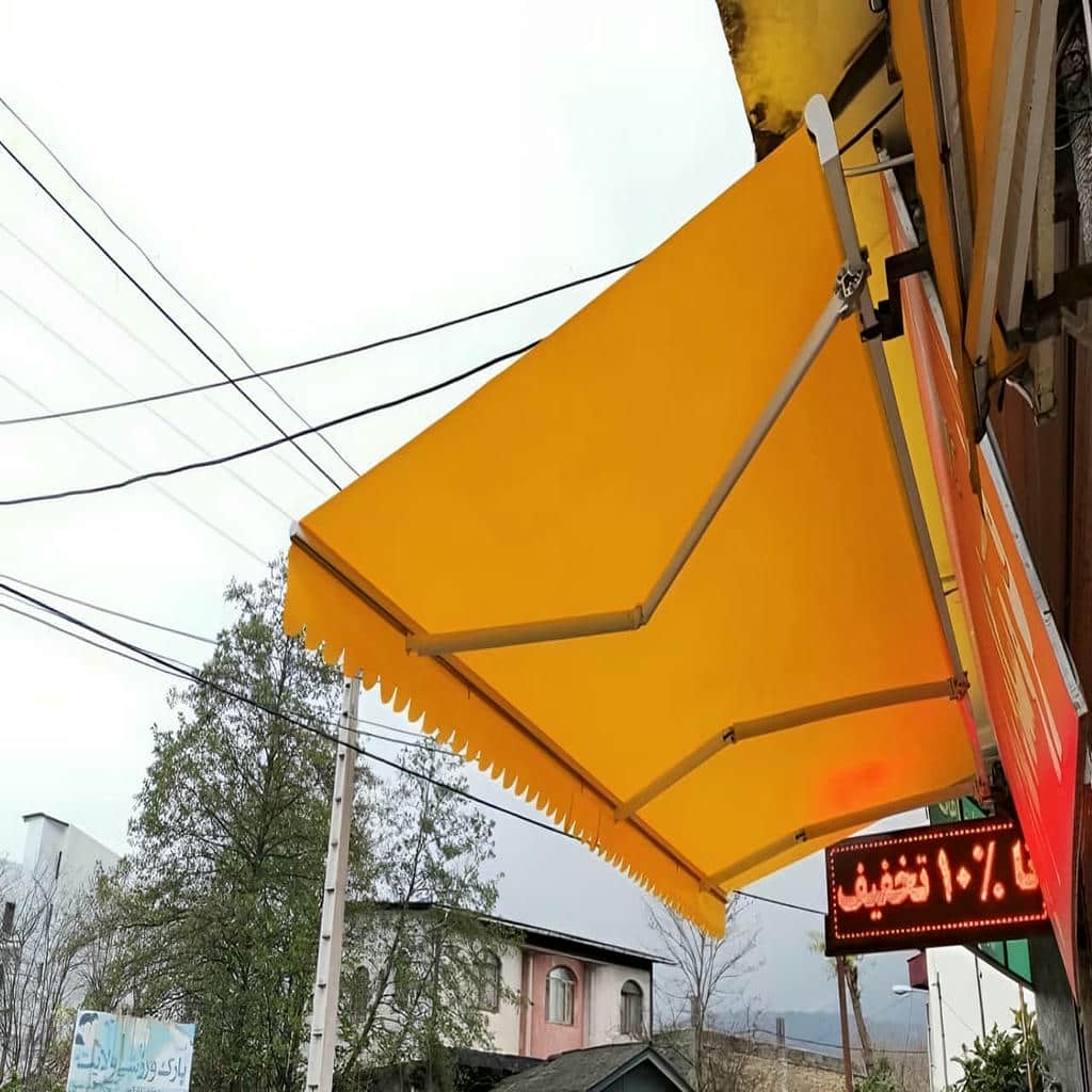 سایبان برقی بازویی اتوماتیک در اشتهارد