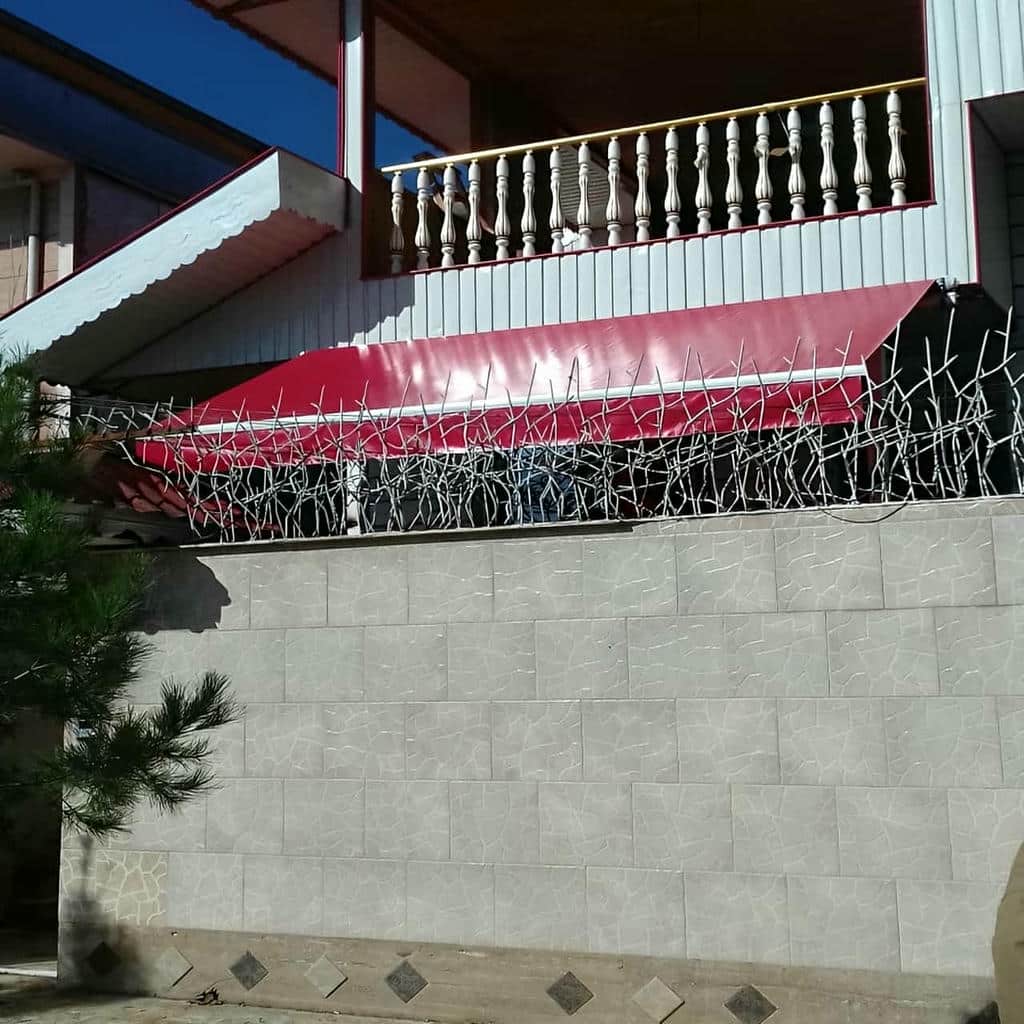 سایبان برقی بازویی اتوماتیک در قم