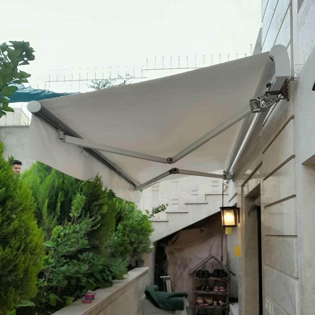 خرید سایبان برقی بازویی اتوماتیک موتور قدرتمند در استان گلستان
