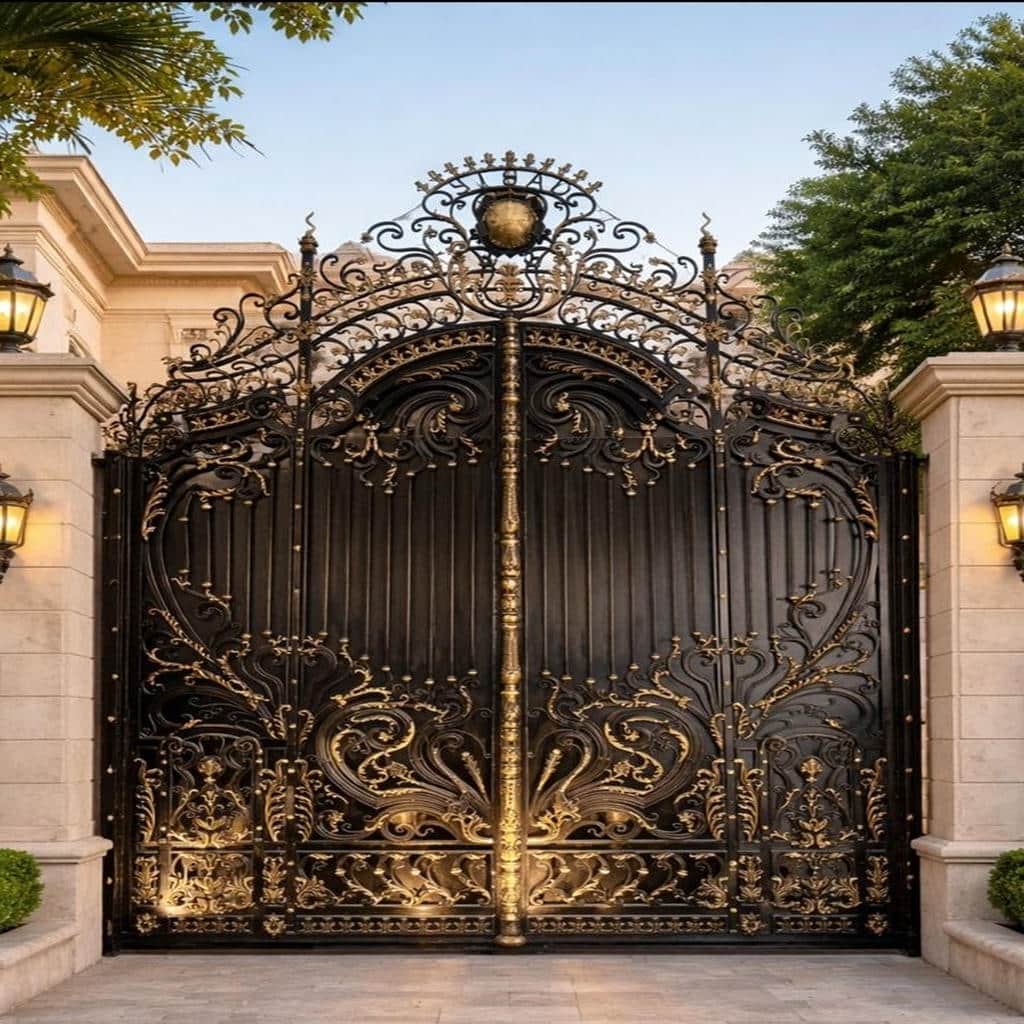 قیمت درب حیاط فرفورژه در قزوین