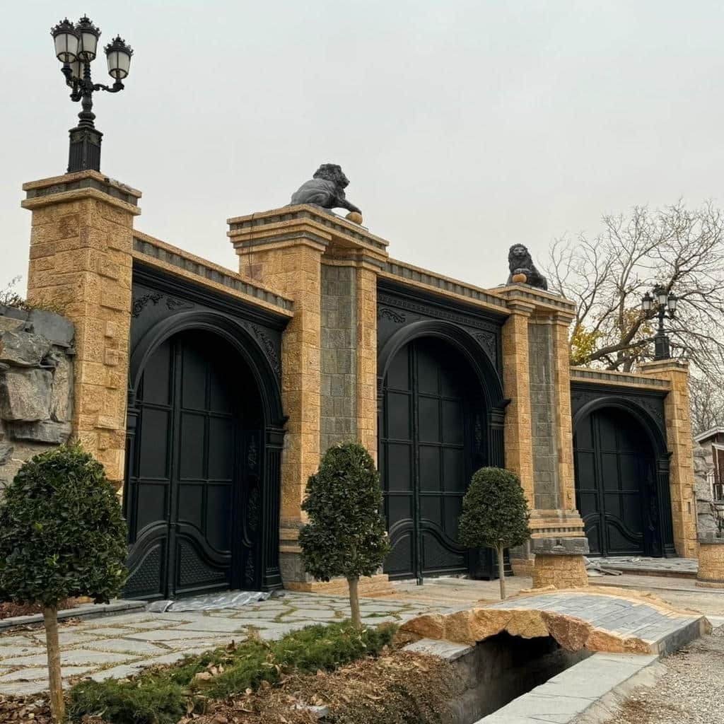 کارخانه درب حیاط ویلایی در پرند