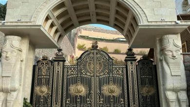 درب حیاط در بیرجند