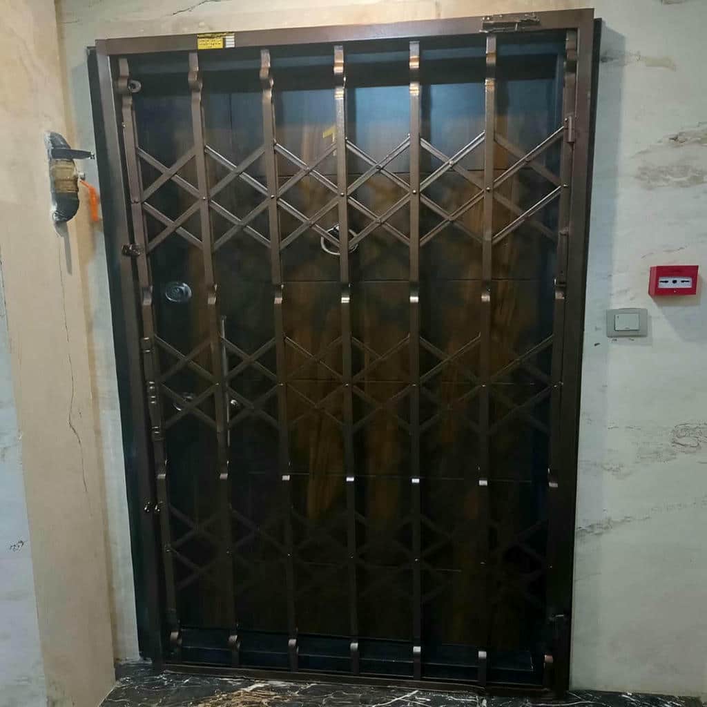 خرید درب آکاردئونی دوگل در مریوان