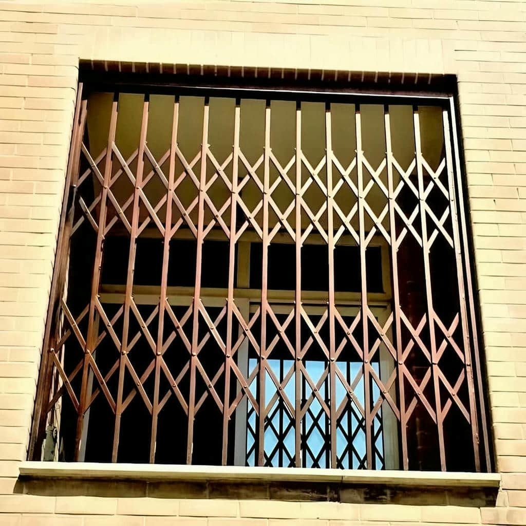 درب آکاردئونی در زاهدان