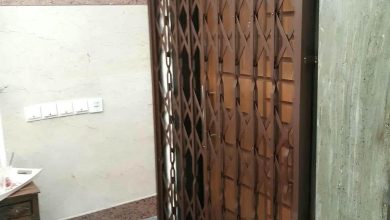 درب آکاردئونی در تبریز