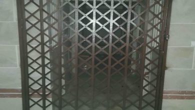 درب آکاردئونی در محمدشهر