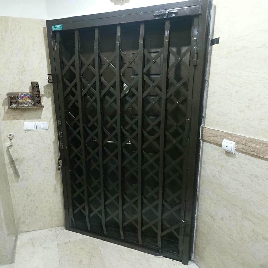 کارخانه درب آکاردئونی پروفیل تقویت شده در قزوین