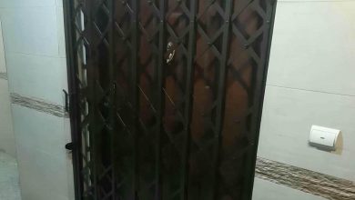 درب آکاردئونی در فشم