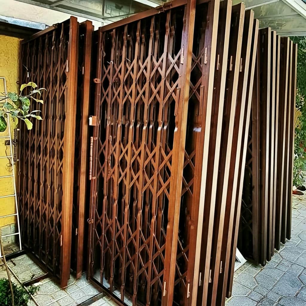 فروش درب آکاردئونی تمام گل در چالوس