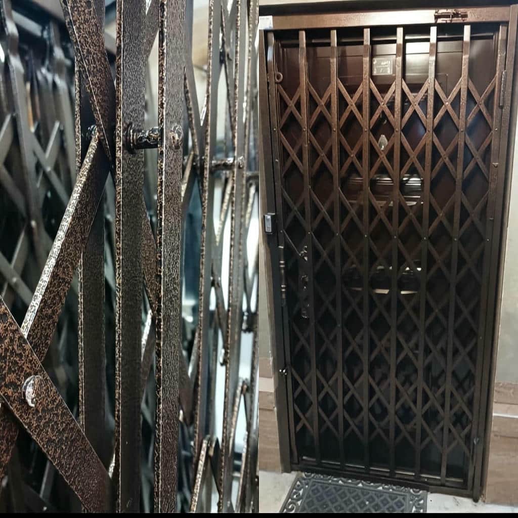 قیمت درب آکاردئونی سه گل در ایرانشهر