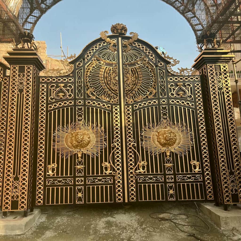 خرید درب حیاط یراق صنعتی در ایلام