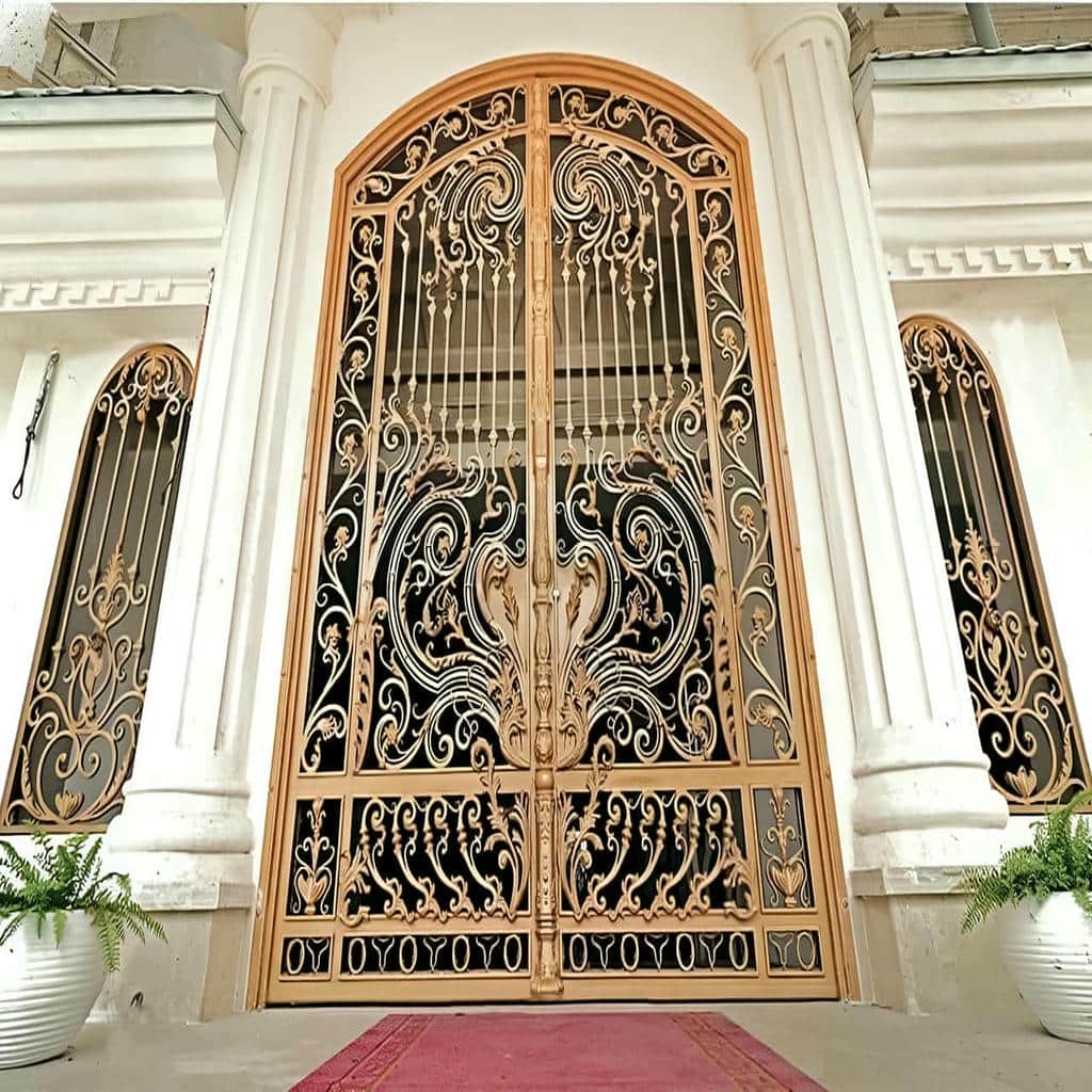 خرید درب حیاط مدرن در همدان