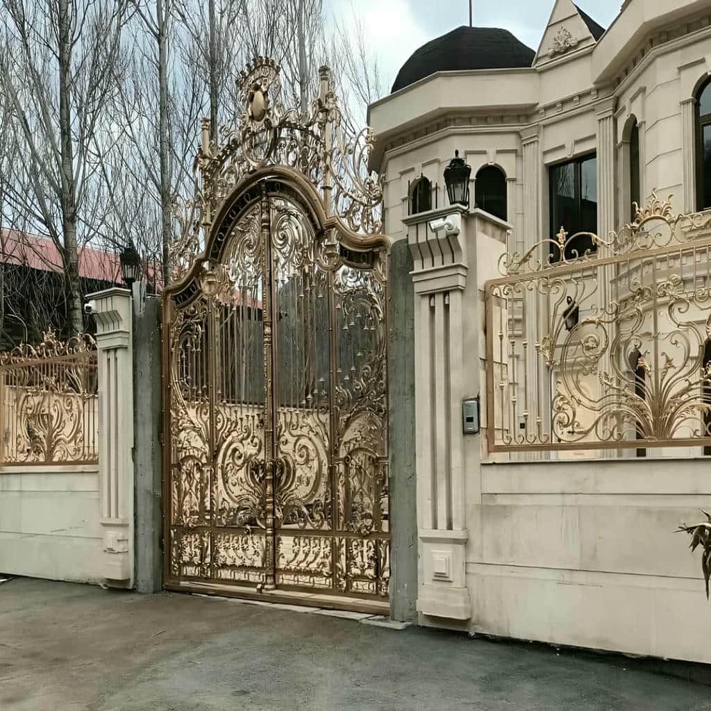 کارخانه درب حیاط ویلایی در کمال شهر