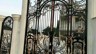 درب حیاط در گنبدکاووس