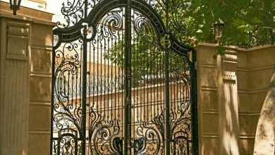 درب حیاط در یاسوج