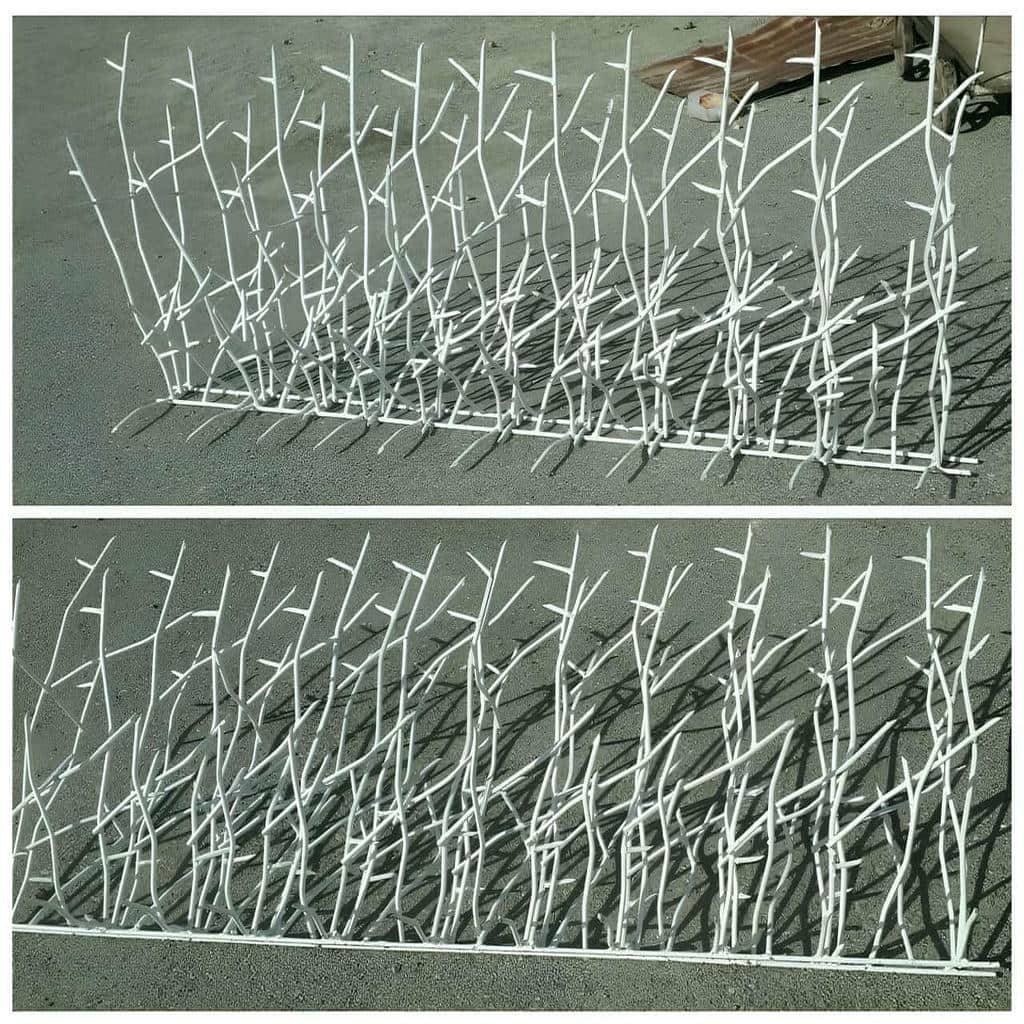 نصب حفاظ شاخ گوزنی رنگ الکترواستاتیک در محمدشهر