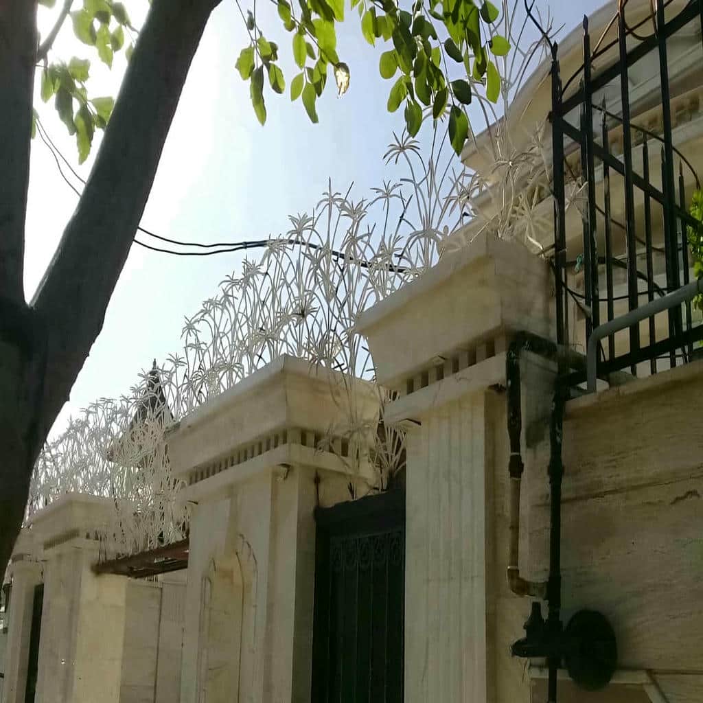 نصب حفاظ شاخ گوزنی رنگ الکترواستاتیک در سمنان